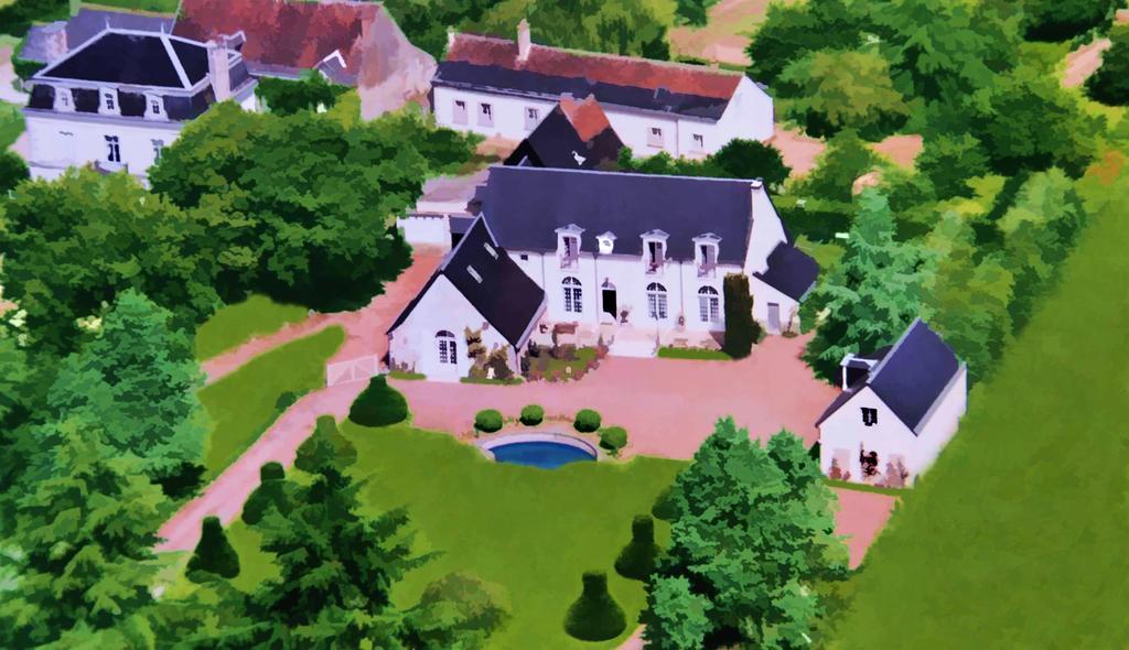 Bed and Breakfast La Carriere Charentilly Zimmer foto